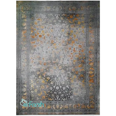 دکتر فرش - فرش بامبو - فرش بامبو مدل 2078 + ارسال رایگان + امکان خرید اقساطی | دکترفرش