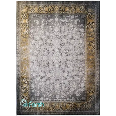 دکتر فرش - فرش بامبو - فرش بامبو مدل 2280 + ارسال رایگان + امکان خرید اقساطی | دکترفرش