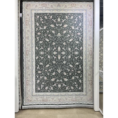 دکتر فرش - فرش 1200 شانه - فرش 1200 شانه قیطران طرح گیتا رنگ تیتانیوم + ارسال رایگان + امکان خرید اقساطی | دکترفرش