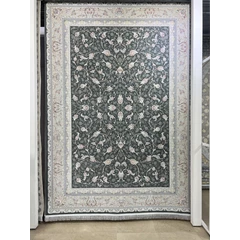 فرش 1200 شانه قیطران طرح گیتا رنگ تیتانیوم