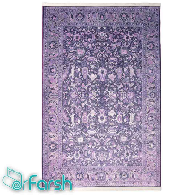 دکتر فرش - فرش وینتیج (کهنه نما) - فرش وینتیج محتشم مدل 100600 رنگ زرشکی + ارسال رایگان + امکان خرید اقساطی | دکترفرش